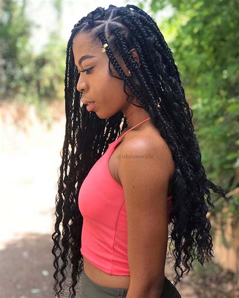 45 Trendy Goddess Box Braids Hairstyles Page 2 Of 4 Stayglam