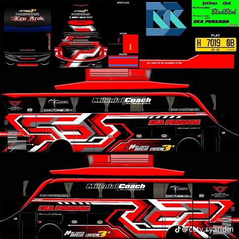 Livery Bus Ken Arok Kuda Lucu Mobil Mustang Merek Mobil