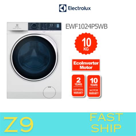 Electrolux Kg Ewf P Wb Front Load Washing Machine Shopee Malaysia