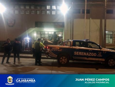 Patrullaje De PNP Y Serenazgo Intervienen En Caso De Disparos Con Arma