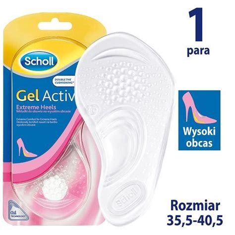 Scholl Gelactiv 2 szt Amortyzuje stopę cena