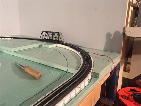 Detailed 48 HO Model Train Layout