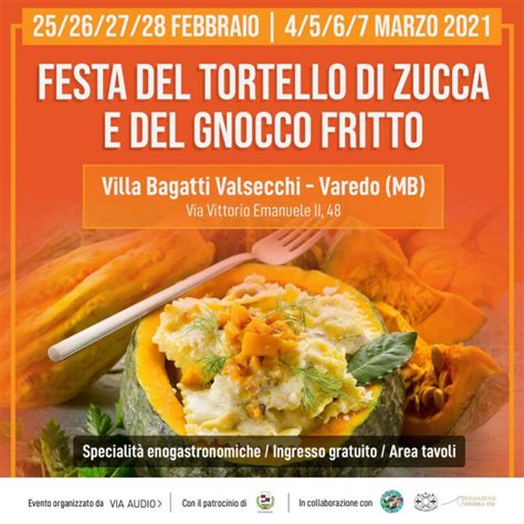 Festa Del Tortello Di Zucca E Del Gnocco Fritto A Varedo Sagre