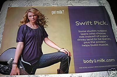 Giant Taylor Swift Got Milk Poster Banner New 4ft x 6ft | #46696636