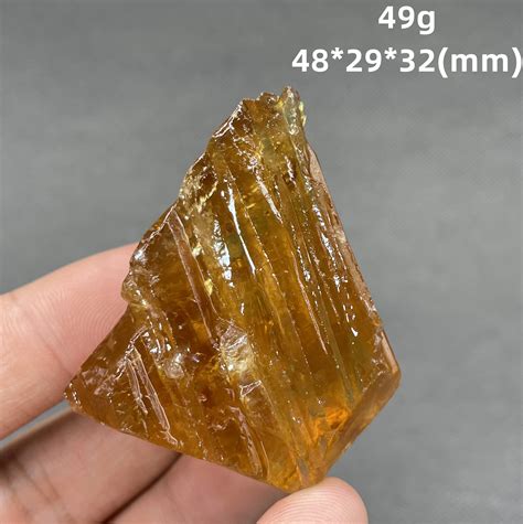 NOUVEAU Pierres Pr Cieuses Quartz 100 Naturelles En Calcite Ambre