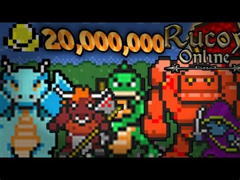 FARMANDO EM VÁRIOS MOBS NO RUCOY ONLINE O FILME YouTube