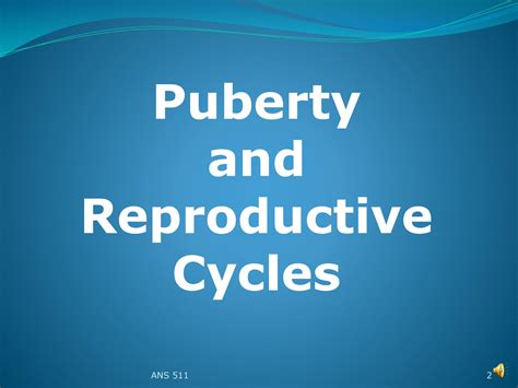 Solution Puberty And Reproductive Cycles Studypool