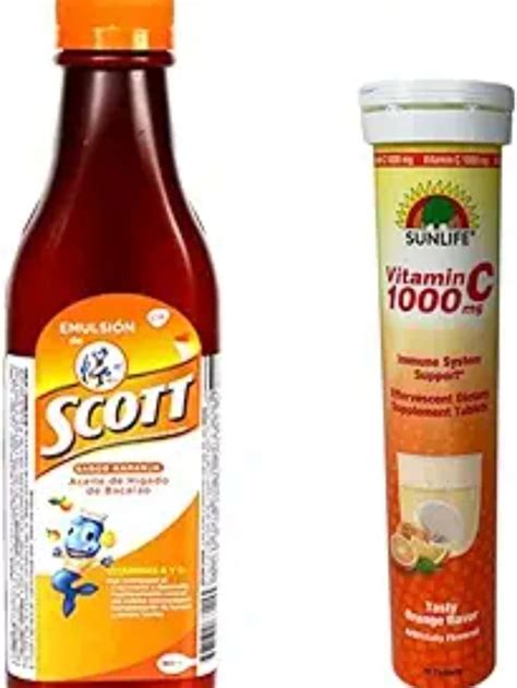 Pack Emulsion Scott 180 Ml Tradicional Cod Liver Oil With Vitamin A D