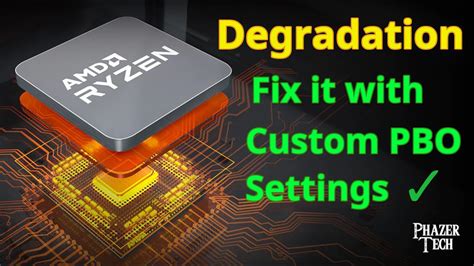 AMD Ryzen CPU Degradation Fix Instability With Custom PBO Settings