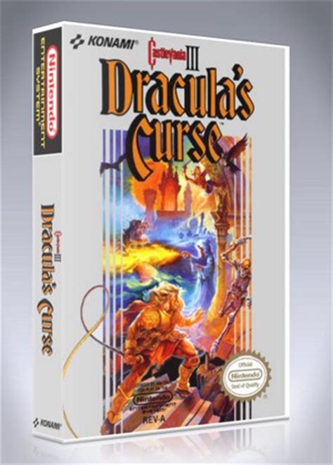 Castlevania III Draculas Curse Retro Game Cases