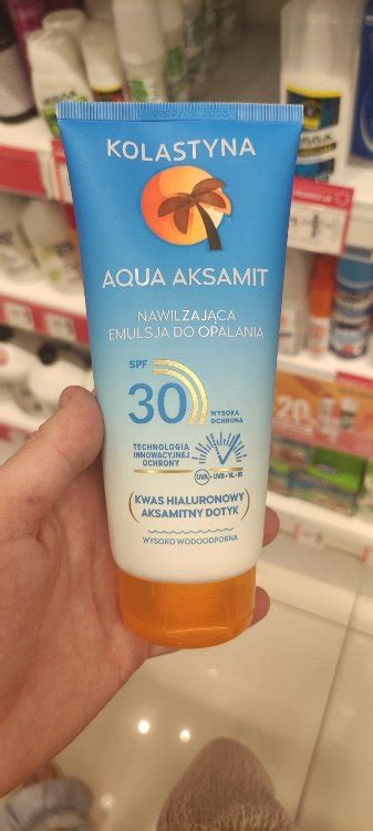 Kolastyna Aqua Aksamit Nawil Aj Ca Emulsja Do Opalania Spf Ml