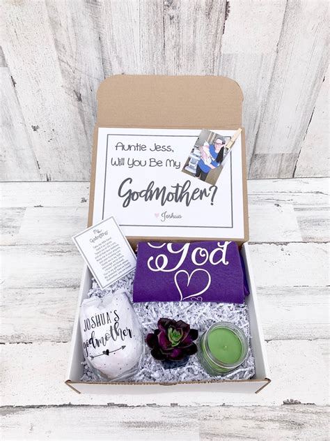 Godmother T Godmother Box Godmother Proposal Etsy