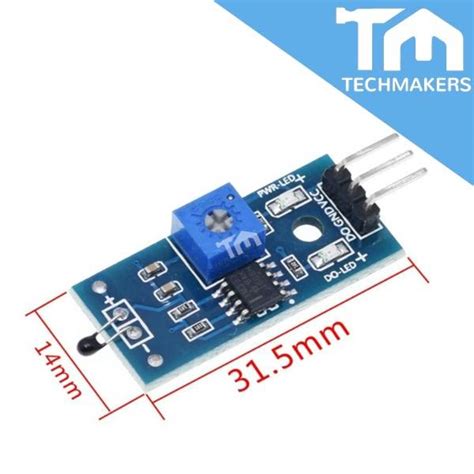 4 Pin NTC 10K Thermistor Ambient Temperature Digital Sensor Module