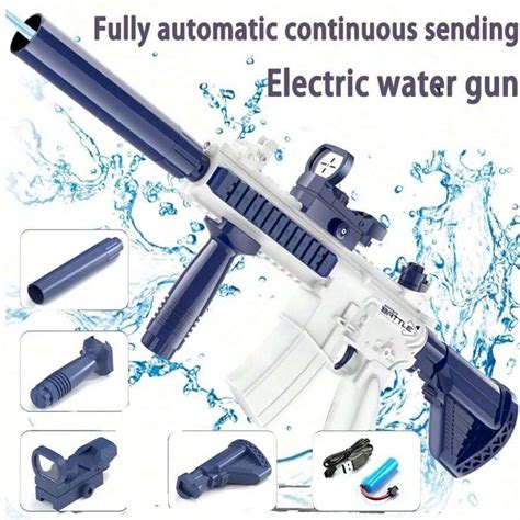 Nouveau pistolet à eau électrique jouet de tir à l eau automatique