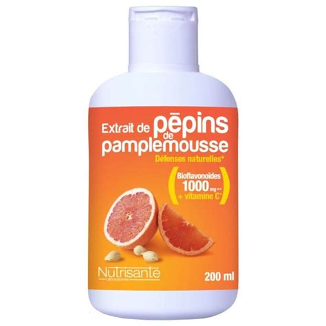 Nutrisant Extrait De P Pins De Pamplemousse Ml