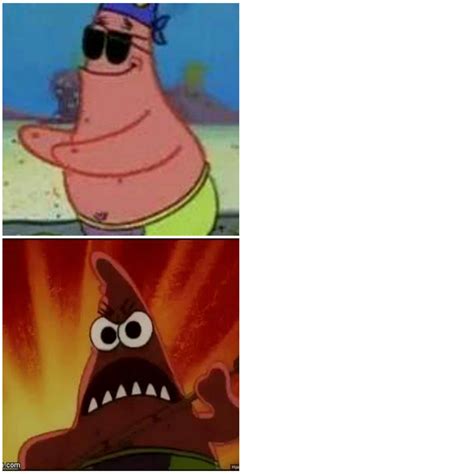 Patrick Meme Template – analisis