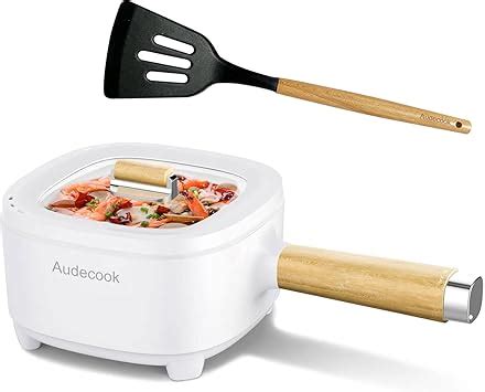 Audecook Elektrischer Hot Pot Mit Dampfgarer L Cm Antihaft