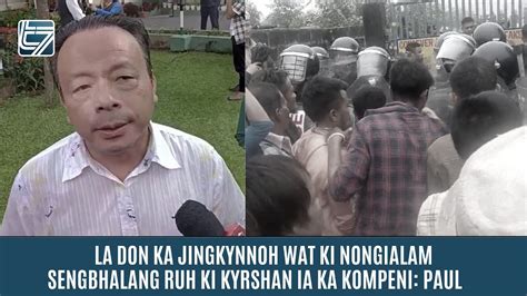 La Don Ka Jingkynnoh Wat Ki Nongialam Sengbhalang Ruh Ki Kyrshan Ia Ka