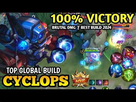 Cyclops Best Build Top Global Cyclops Gameplay Mobile Legend