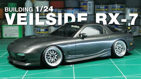 Build 124 Aoshima Mazda Rx 7 Veilside Youtube