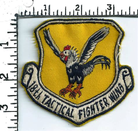 Original Usaf Patch Circa Late 1950s 18th Tactical Fighter Wing 3932665615