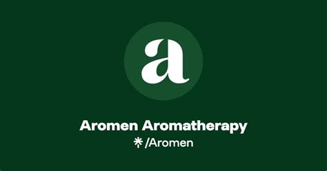 Aromen Aromatherapy Instagram Facebook Tiktok Linktree