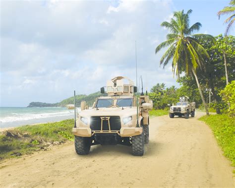 Oshkosh Defense Exhibiting Jltv At Modern Day Marine Oem Off Highway