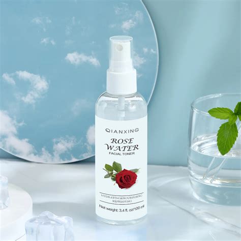 New Arrival Organic Rose Water Soothing Repairing Balance Water Facial