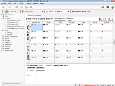 Gratyfikant GT system kadrowo płacowy InsERT