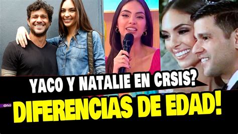 Natalie Vertiz Y Yaco Eskenazi Tienen Problemas Por Diferencia De Edad