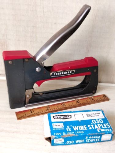 Craftsman Staple Gun Matching Staples Made In Usa Ebay