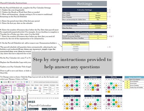 2025 Bi Weekly Payroll Calendar And Schedule Template Excel Download