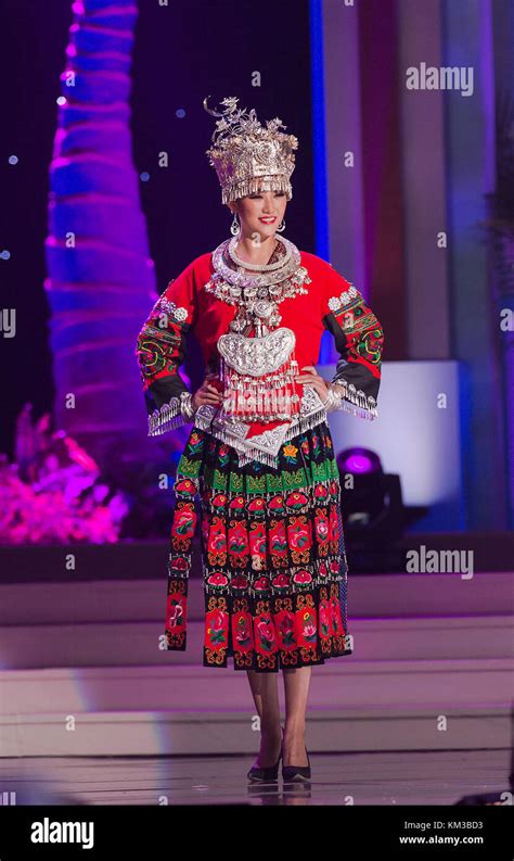 DORAL, FL - JANUARY 21: Miss China Yanliang Hu 2014, The 63rd Annual ...