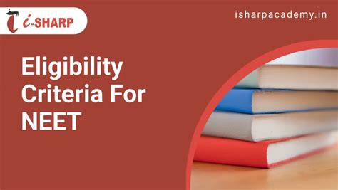 Eligibility Criteria For NEET Best NEET Coaching