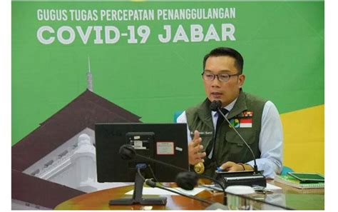 Gubernur Ridwan Umumkan Psbb Proporsional Jabar Diperpanjang Hingga