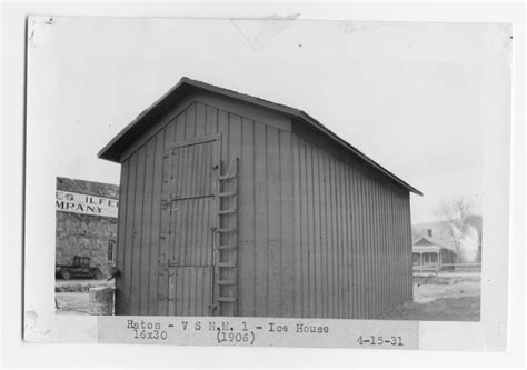 Atchison Topeka Santa Fe Railway Company Ice House Raton New