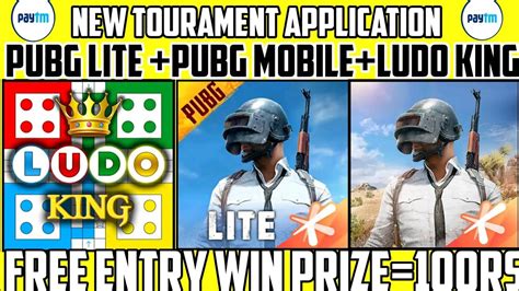 Pubg Lite Tournament App Free Entry New Tournament App For Pubg Mobile