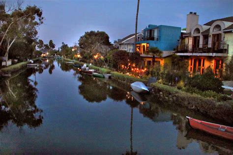 Take a Romantic Stroll Around the Venice Beach Canals