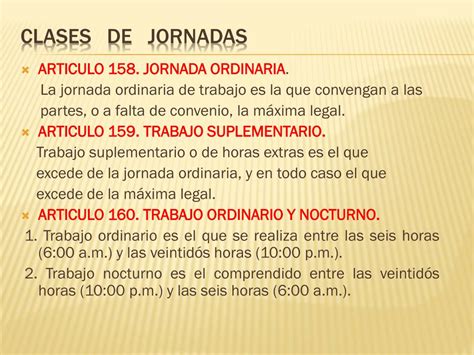 Ppt Jornada De Trabajo Powerpoint Presentation Free Download Id