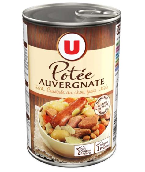 Potée auvergnate U 400 g La Belle Vie Courses en Ligne