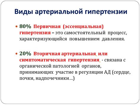 Синдром артериальной гипертензии - презентация онлайн