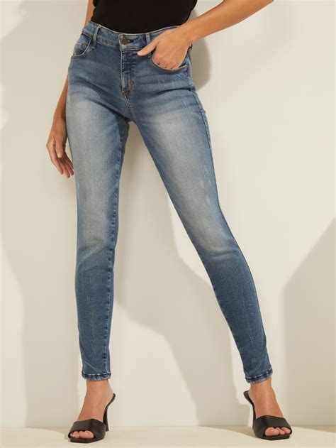 Mid Rise Sexy Curve Skinny Jeans Guess Canada