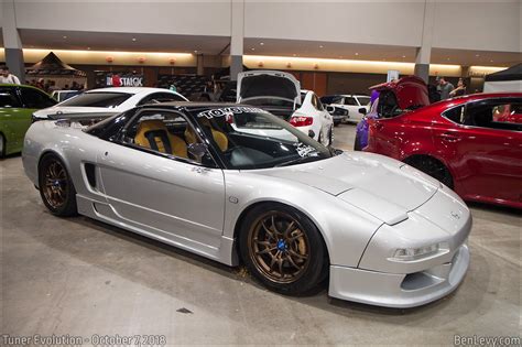 Silver Honda Nsx