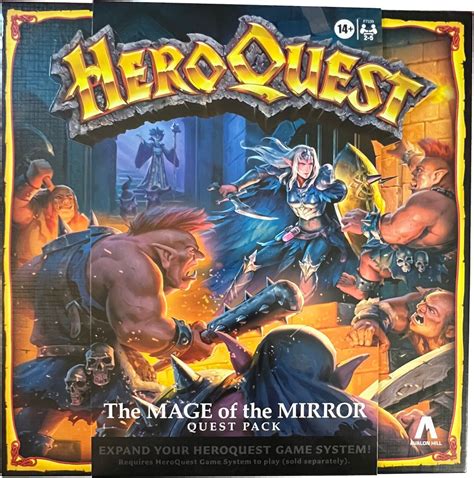 Hero Quest Game System Replacement Pieces Prophecy Of Telor Quest Pack