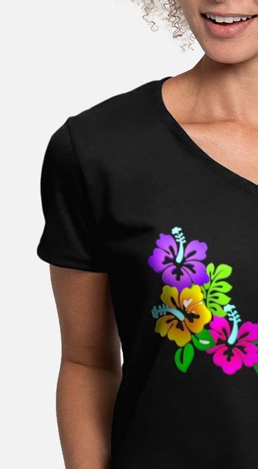 Hibiscus Flowers T Shirts Shirts And Tees Custom Hibiscus Flowers Clothing