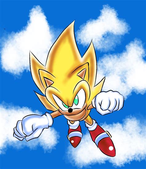 Super Classic Sonic By Sonicdoctor2006 On Deviantart