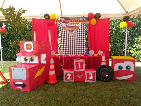 Fiesta Tem Tica Mcqueen Cars Theme Birthday Party Cars Birthday Party