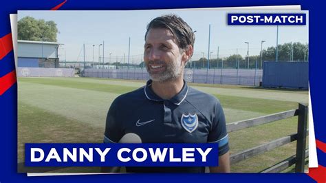 Danny Cowley Pre Match Pompey Vs Lincoln City Youtube