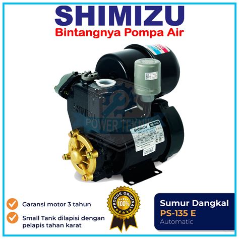 Jual Pompa Air Otomatis Shimizu Ps E Pompa Air Listrik Phase