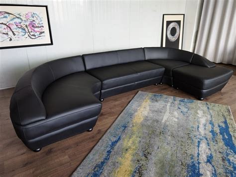 Low Back Sectional Sofa Baci Living Room